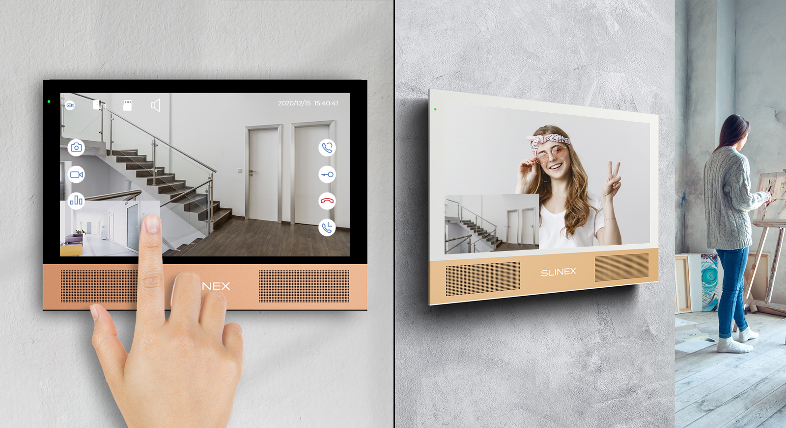 Sonic Intercom System New Sonik 10 – the video intercom with a large screen and great features!