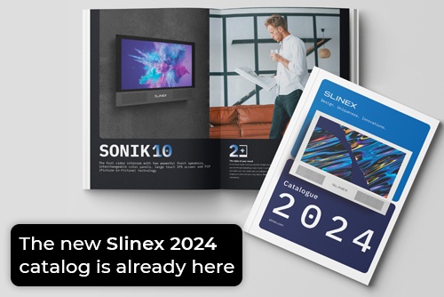All here and now: presenting the new Slinex 2024 catalogue