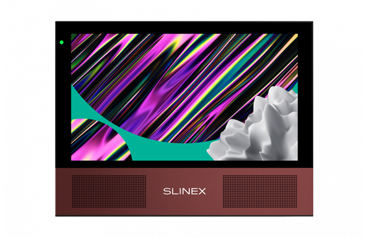 Marsala Slinex Sonik 7 – video intercom with two powerful speakers, replaceable color panels and big screen