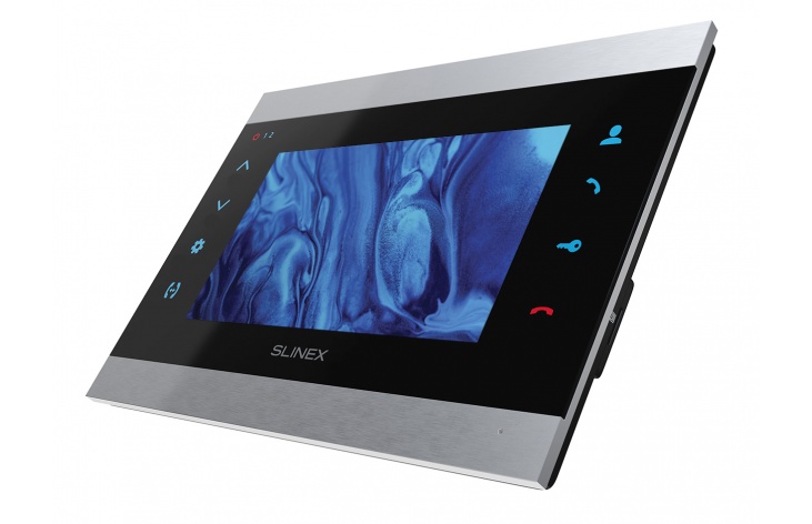 IP video intercom Slinex SL-07IPHD with IPS screen, receiving calls on mobile application  ⇒ ✔ Actual specifications ✔ User manual ✔ Connection scheme