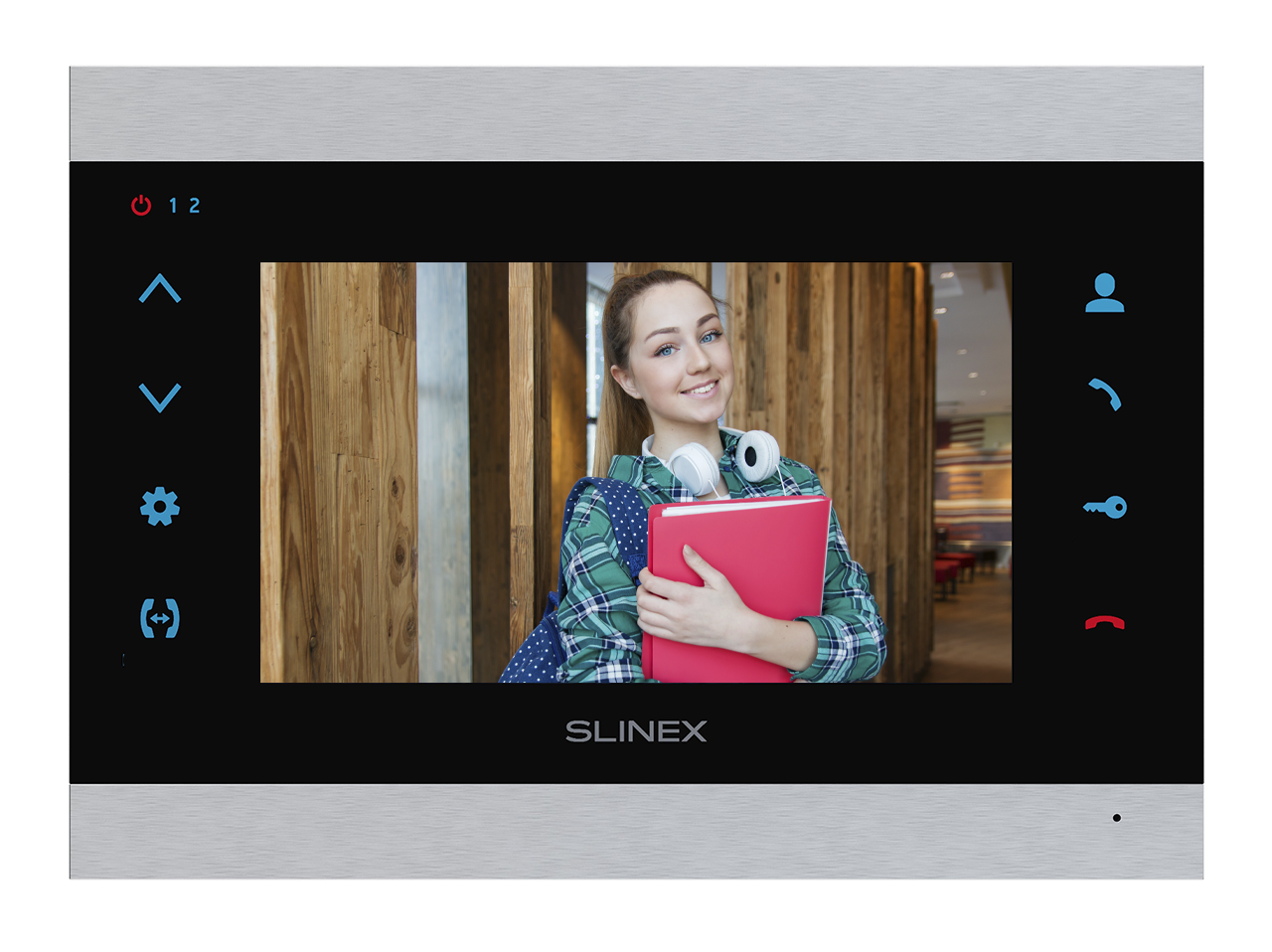 ★ IP video intercom Slinex SL‑07N Cloud with IPS screen, receiving calls on mobile application  ⇒ ✔ Actual specifications ✔ User manual ✔ Connection scheme