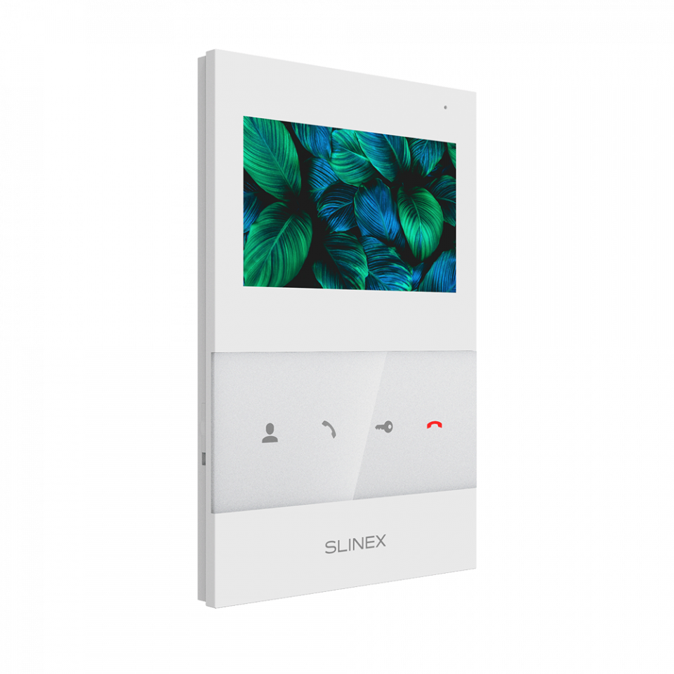 ★ Ultra-thin video intercom Slinex SQ-04 with internal power supply unit 