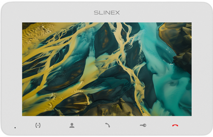 Video intercom Slinex SM-07 with unique body colors and polyphonic ringtones 