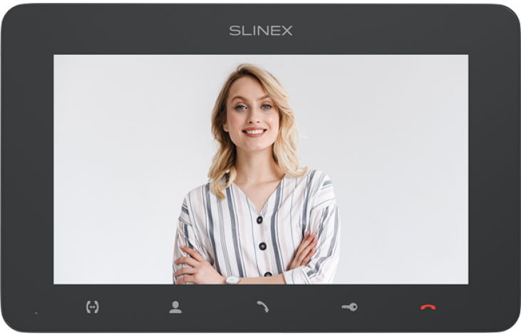 Intercom Slinex SM-07 with unique body colors and polyphonic ringtones 