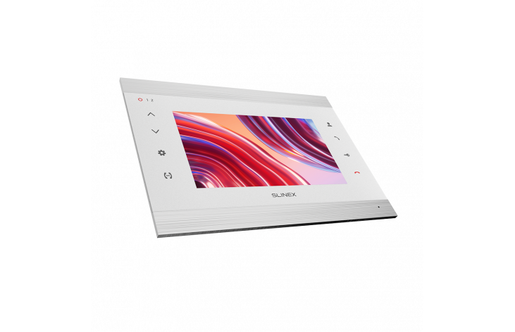 ★ IP video intercom Slinex SL‑07N Cloud with IPS screen, receiving calls on mobile application