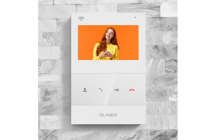 Video intercom Slinex SQ-04N Cloud with mobile app, Full HD support and IPS screen