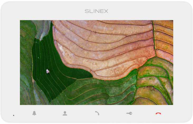 Video intercom Slinex SM-07 with unique body colors and polyphonic ringtones 