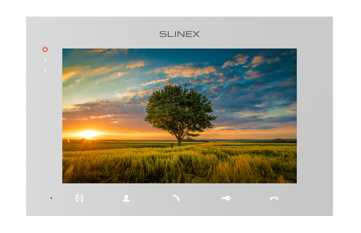 Full HD video intercom Slinex SQ-07MTHD with touch screen monitor, motion detection