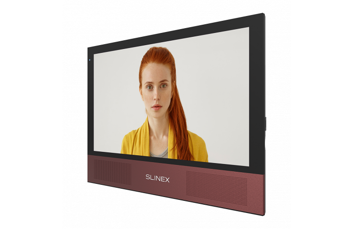 Slinex Sonik 10 – video intercom with two powerful speakers, replaceable color panels and big screen