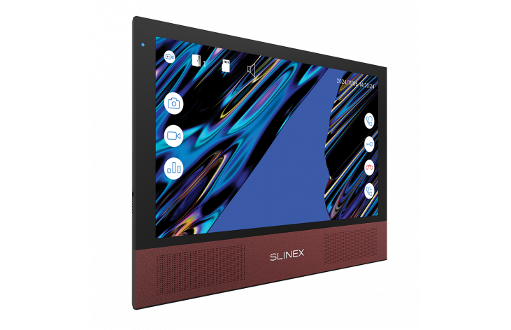 Slinex Sonik 10 – video intercom with two powerful speakers, replaceable color panels and big screen