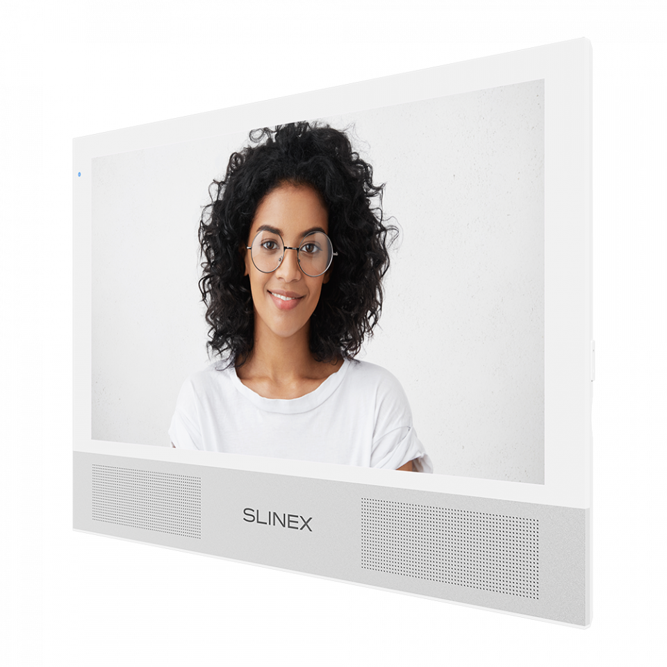 ★ Video intercom Slinex Sonik 10 with two powerful speakers, replaceable color panels and big screen