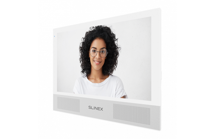 ★ Video intercom Slinex Sonik 10 with two powerful speakers, replaceable color panels and big screen