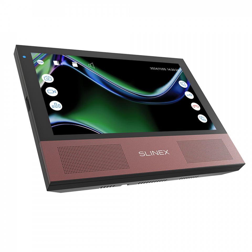 Marsala Slinex Sonik 7 – video intercom with two powerful speakers, replaceable color panels and big screen