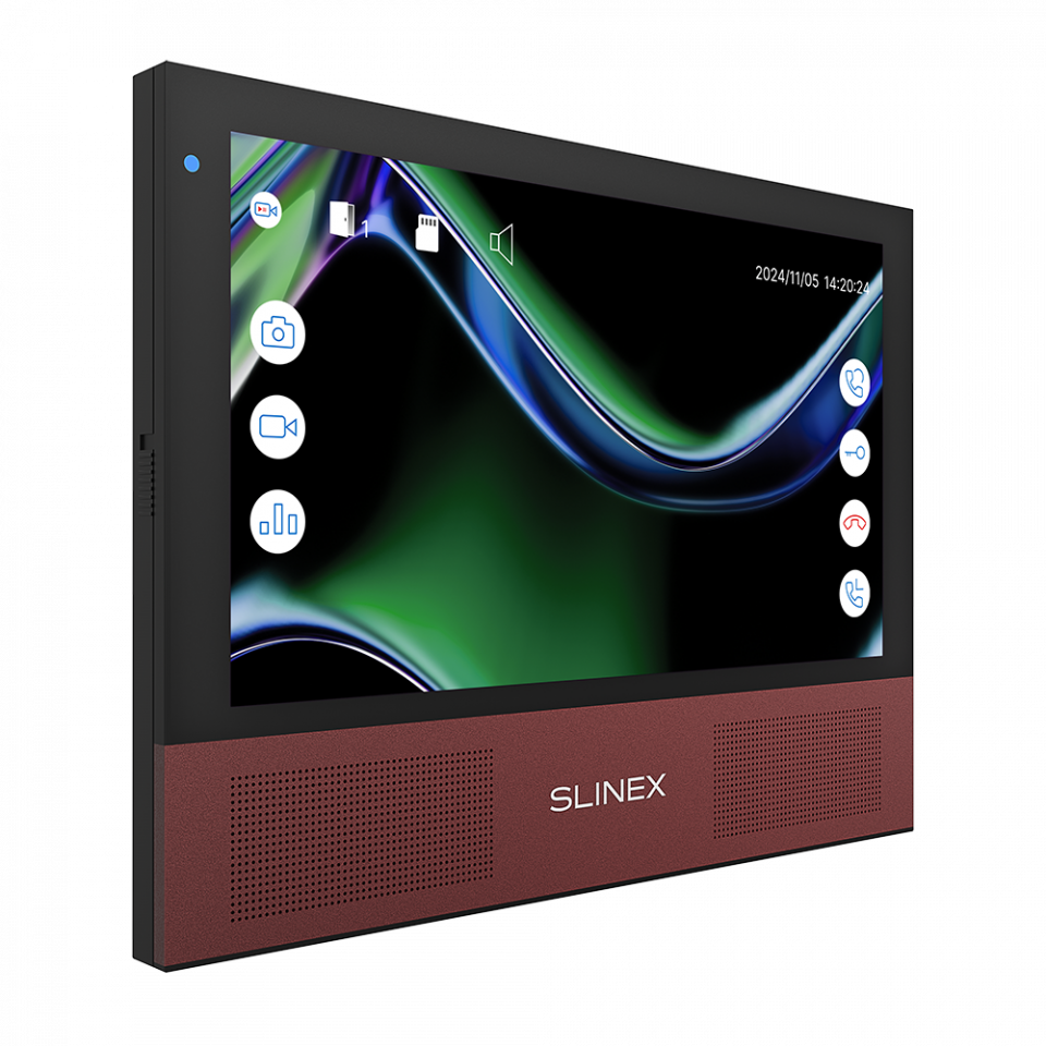 Marsala Slinex Sonik 7 – video intercom with two powerful speakers, replaceable color panels and big screen