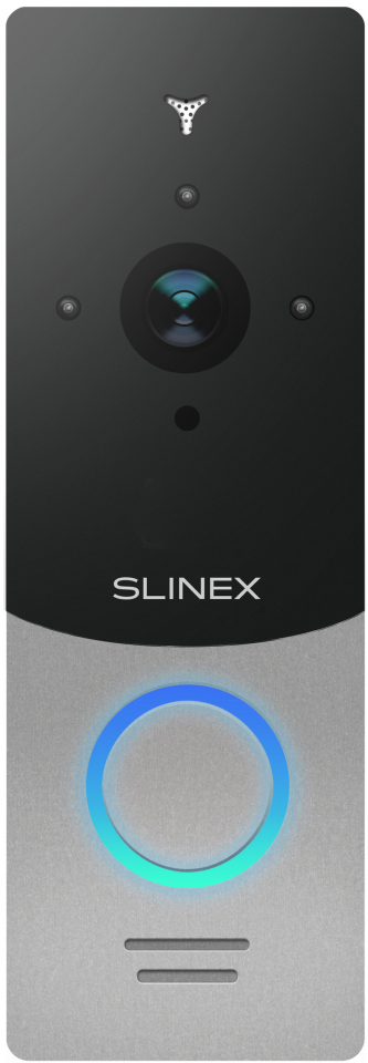 Вызывная панель slinex ml 20hd silver black серебро черный