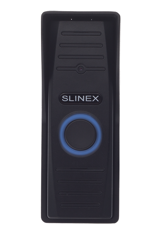 Slinex ml 20ip цвет черный серебро ip видеопанель с переадресацией вызова на смартфон