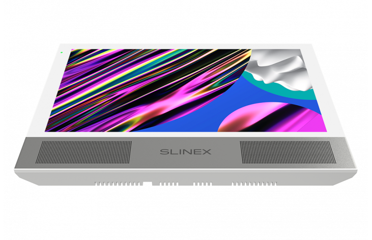 Slinex Sonik 10 – video intercom with two powerful speakers, replaceable color panels and big screen
